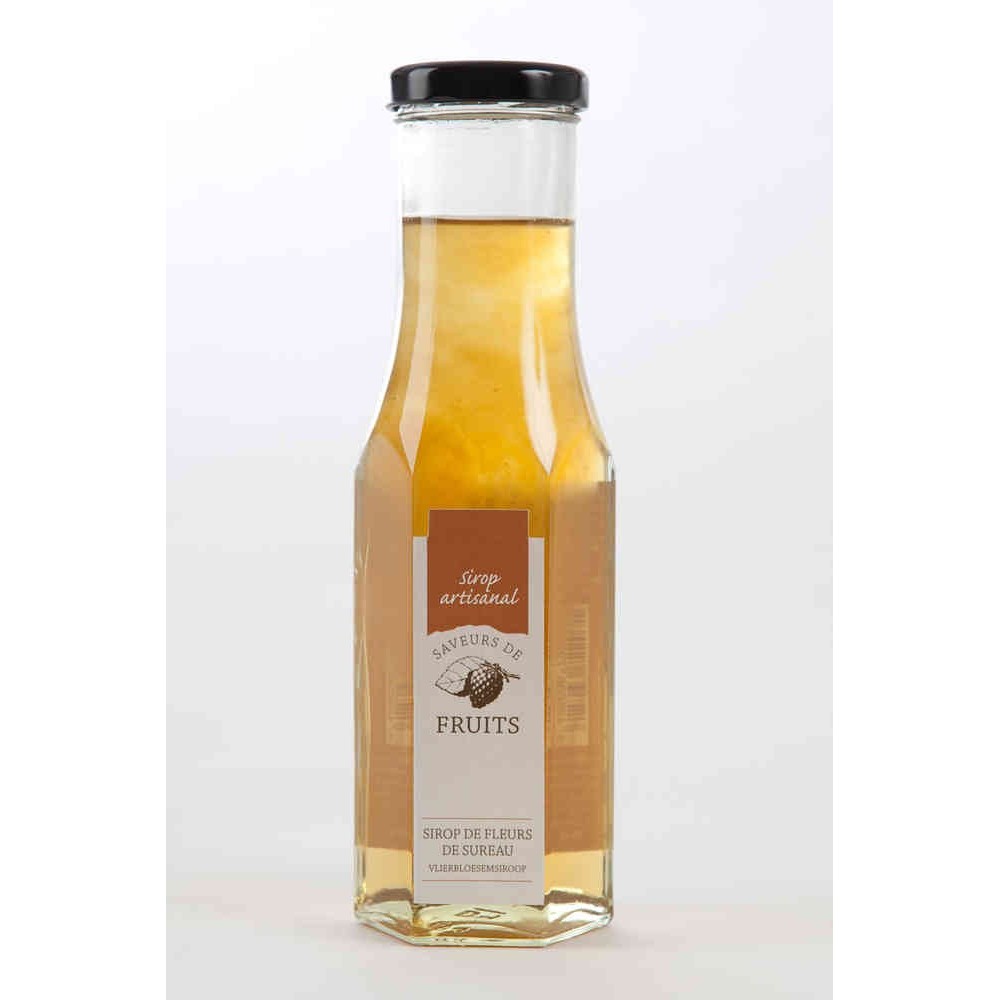 Sirop de fleurs de sureau 25 cl (Saveurs de fruits)