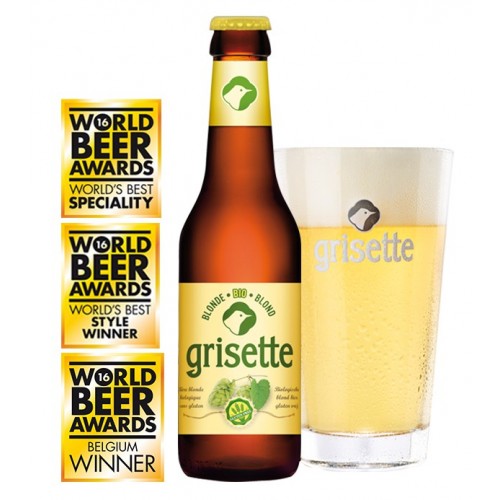 Grisette Blonde bio - sans gluten (Brasserie Saint-Feuillien)