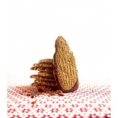 Speculoos met chocolade Zwarte Piet  bio 140 g (Generous)