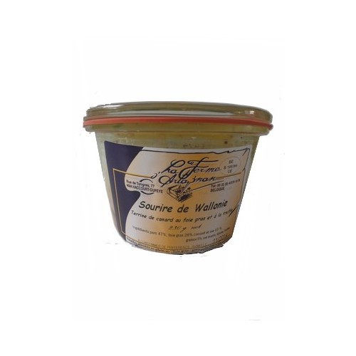 Terrine de canard au foie gras et à la truffe 230 g