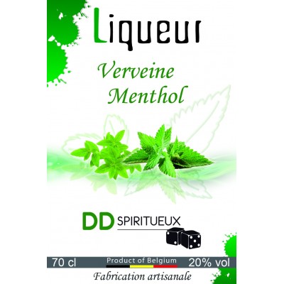 Liqueur verveine menthol 50 cl - Peket (DD Spiritueux)