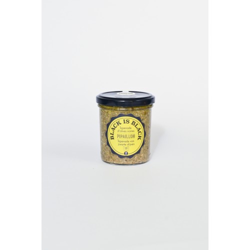 Tapenades aux olives noires bio 180 g (Pipaillon)
