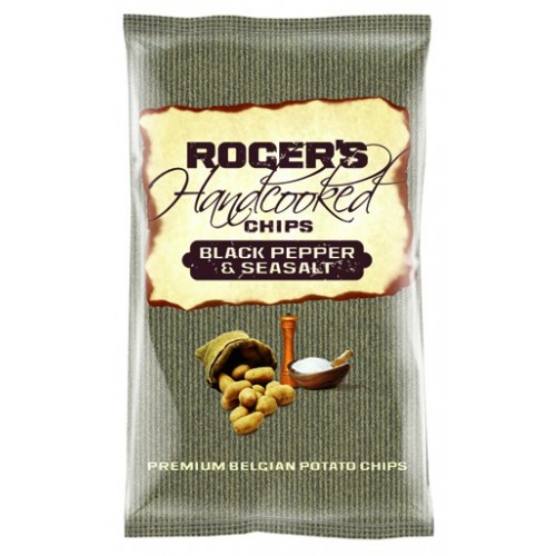 Black pepper & salt chips 150 g (Roger & Roger)