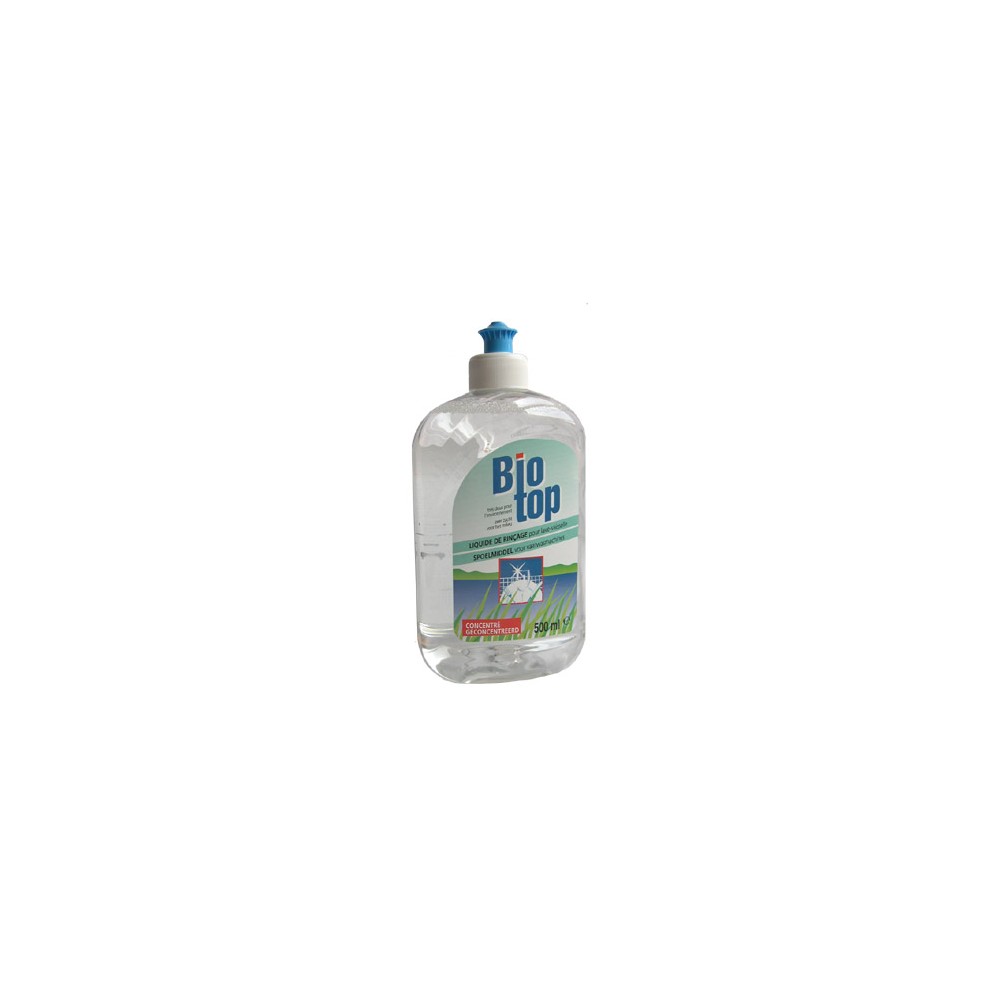 Liquide de rinçage concentré pour lave-vaisselle 500 ml (Biotop)