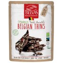 Belgian thins 60% cacao, quinoa, goji, amandes, tournesol, courge bio 120 g (Belvas)