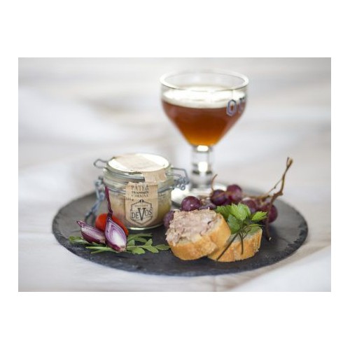 Eend pâté met foie gras en Orval
