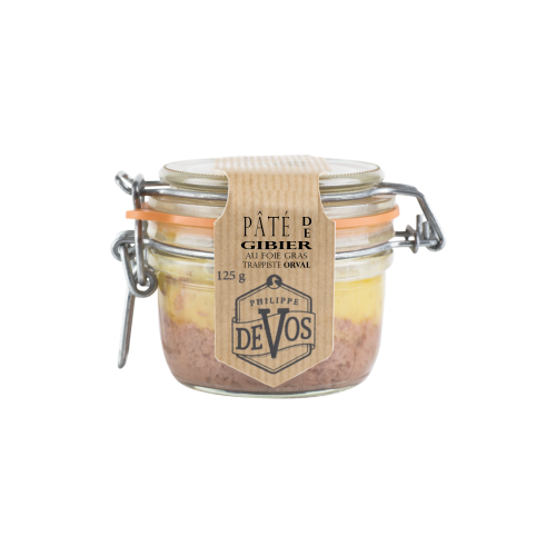 Pâté de gibier au foie gras et à l'Orval 125 g (Phil'cuisine)