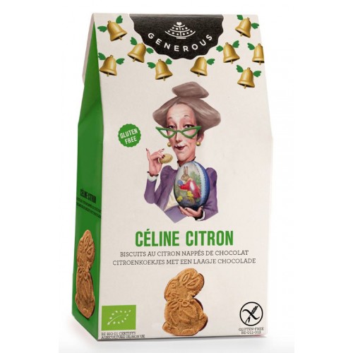 Zandkoekjes met citroen bio (Generous) 