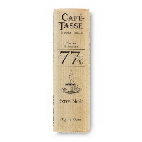  Extra pure chocolade 77 % cacao 45 g (Café-Tasse)
