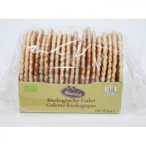 Krokante galetten bio met rietsuiker (Thijs)