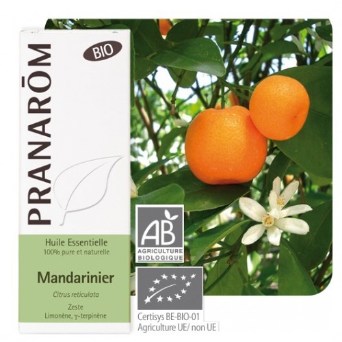 Essentiële olie Mandarijn bio 10 ml (Pranarôm)