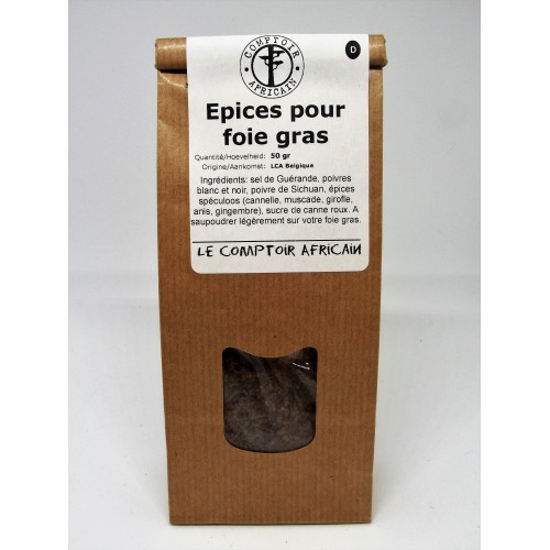 épices foie gras (Comptoir africain)