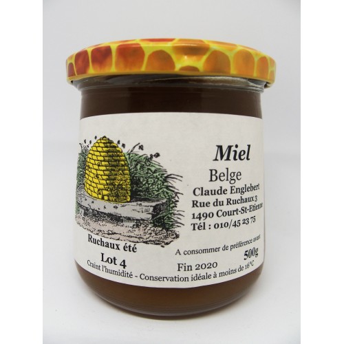 Miel de printemps 500 g (Apiculteurs Brabant Wallon)