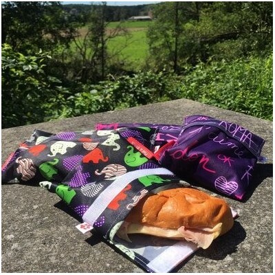 Pochette sandwich (Flax & Stitch)