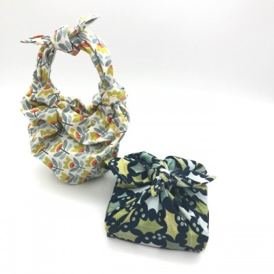 Furoshiki 75 x 75 cm  (Flax & Stitch)