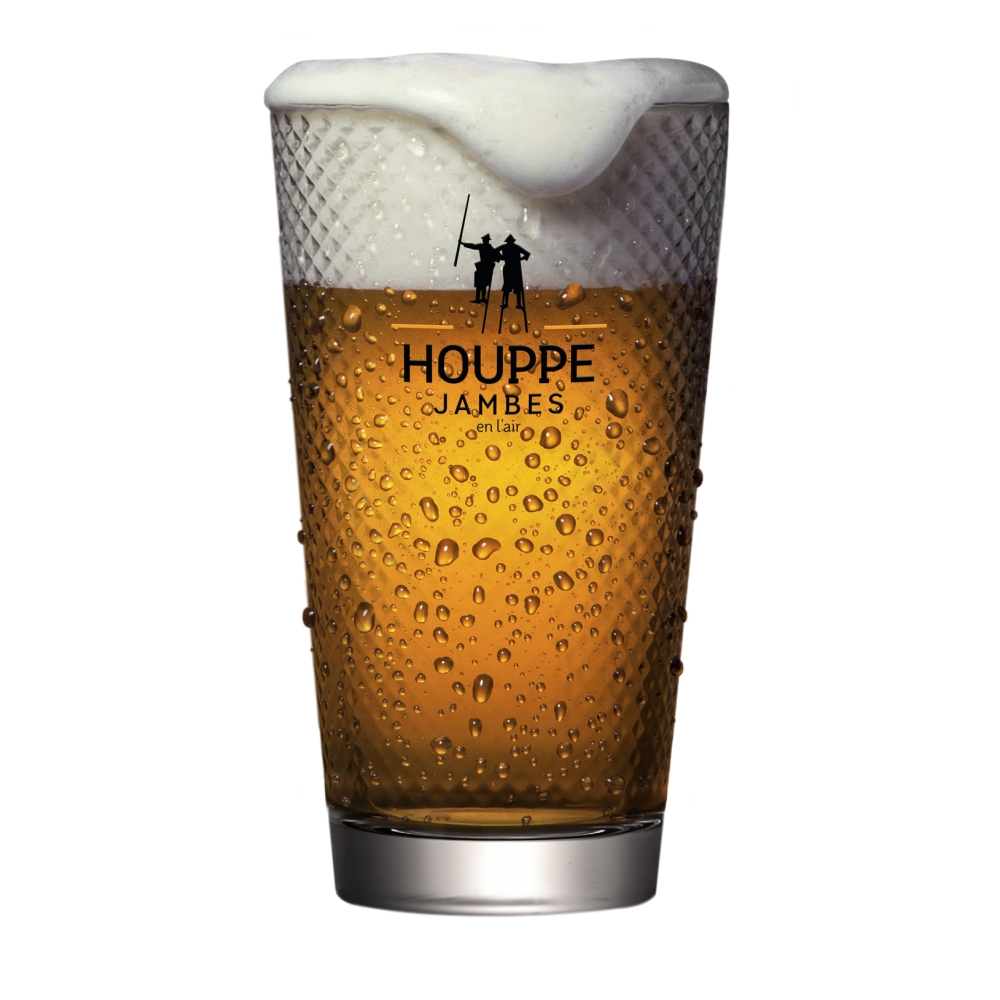 Glas La houppe 25 cl (Brouwerij L'Echasse)