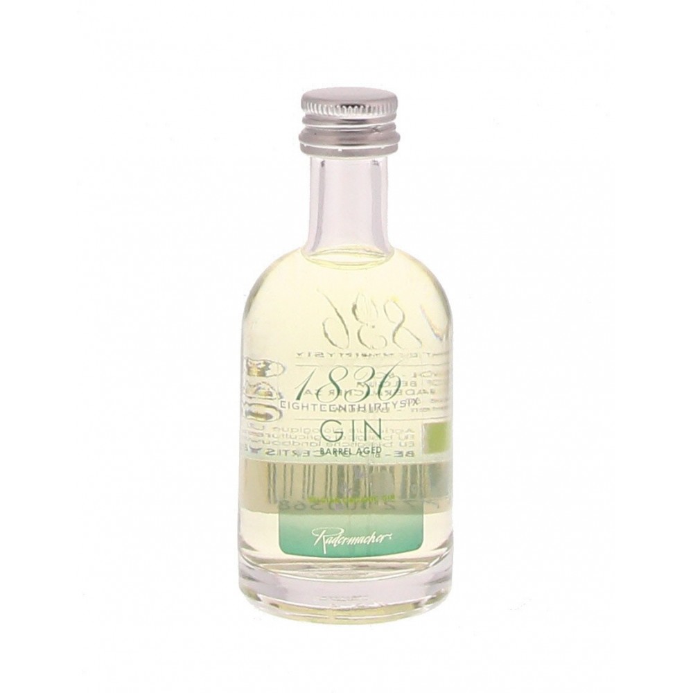 Gin 1836 à l'aspérule Organic Barrel Aged Gin 5 cl (Distillerie Radermacher)