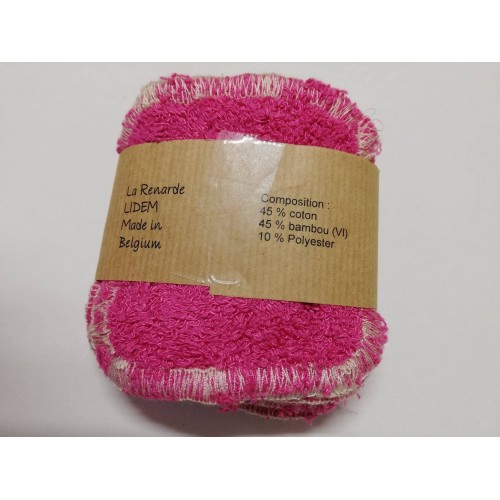 Lingettes démaquillantes lavables (La Renarde)