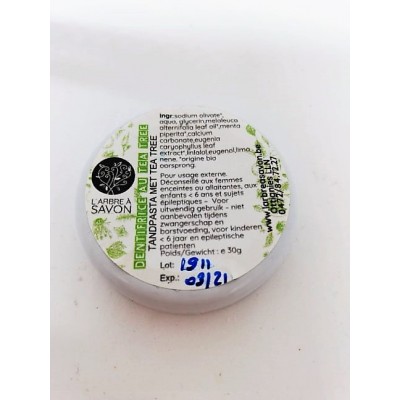 Tea tree tandpasta 30 g (l'arbre à savon)