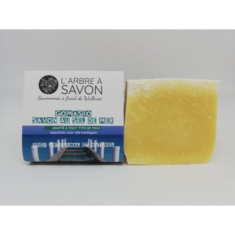 Savon au sel marin Gomasio 100 g (l'Arbre à savon)