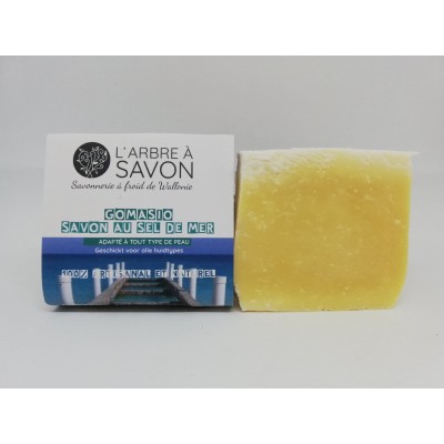 Savon au sel marin Gomasio 100 g (l'Arbre à savon)