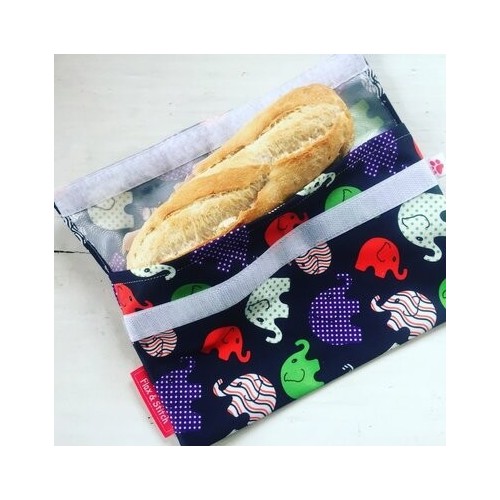 Pochette sandwich (Flax & Stitch)