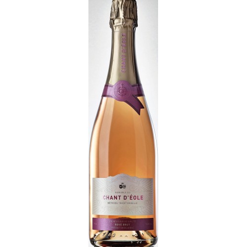 Mousseux Brut Rosé 75 cl (Chant d'Eole)
