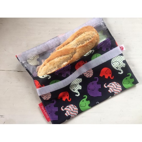 Pochette baguette (Flax & Stitch)