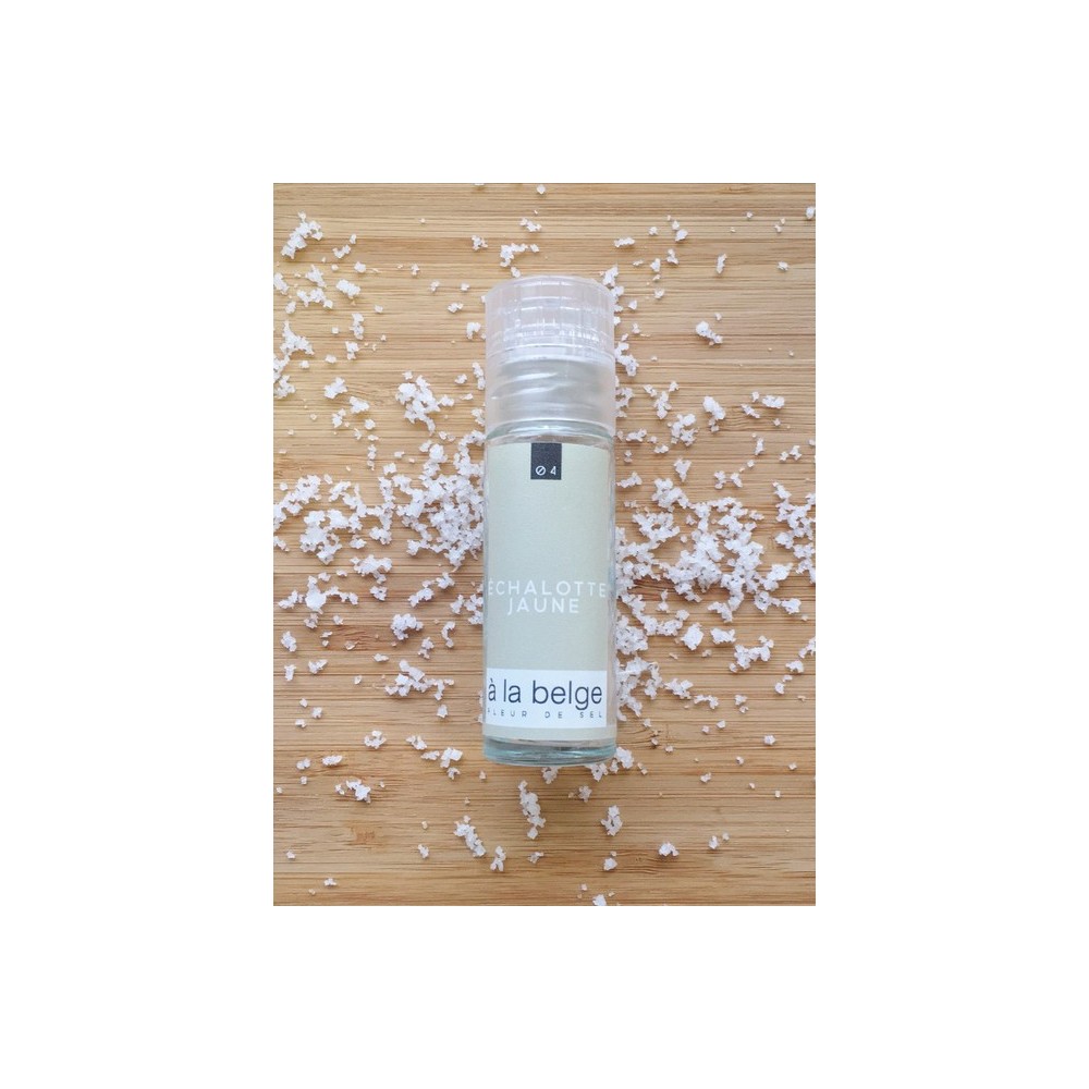 Fleur de sel échalote jaune 30 g (A la belge)
