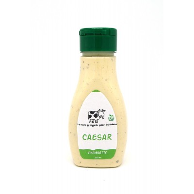 Vinaigrette honing & mosterd bio 250 ml (La vache qui regarde passer les trains) 