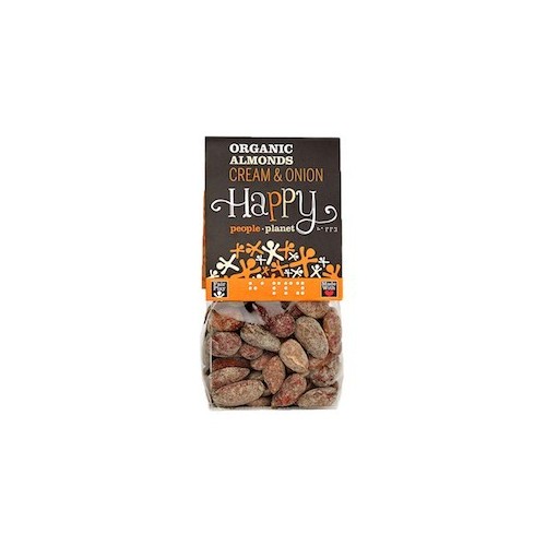 Amandelen bio cream & onion 100 g (Happy People Planet)
