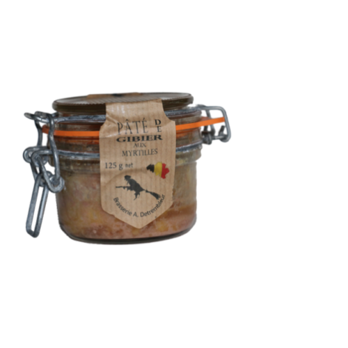 Pâté de gibier aux myrtilles 125 g (Phil'cuisine)