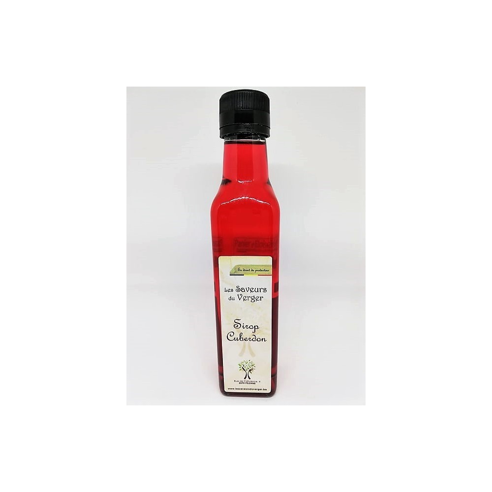 Sirop de cuberdon 25 cl (Les saveurs du verger)