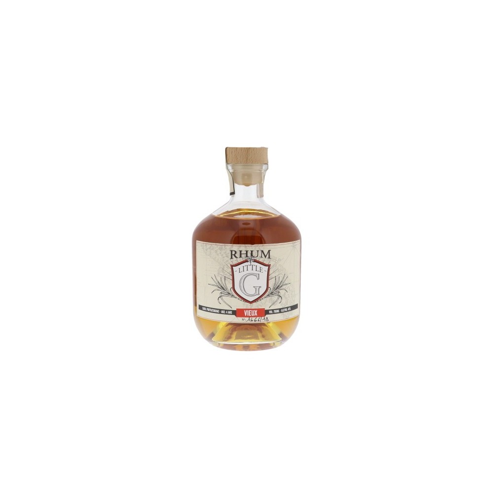 Rhum Little G vieux 70 cl (Distal)