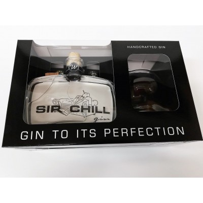Koffer Churchill's gin 50 cl + 1 glas + 2 tonic's (BEST Creators)