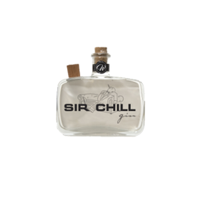 Koffer Sir Chill's gin 50 cl + 1 glas + 2 tonic's (BEST Creators)