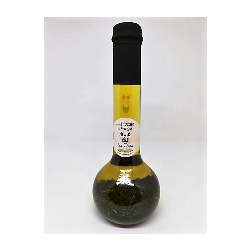 Olijfolie met daslook 20 cl (Les saveurs du verger)