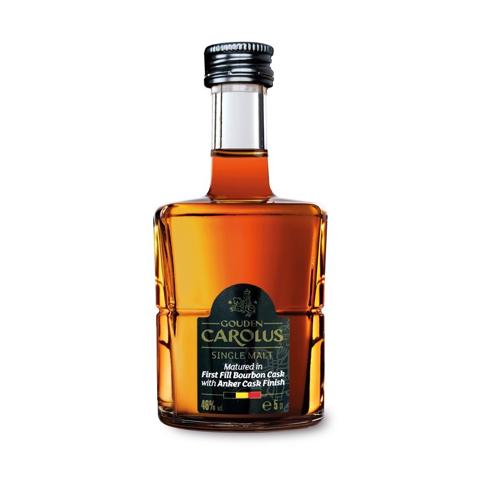 Whisky Gouden Carolus Single Malt 5 cl (Distillerie Het Anker)