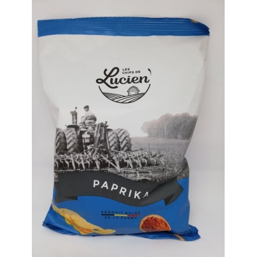 Les chips de Lucien Paprika 125 g