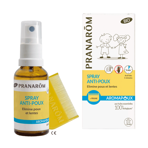 Pranapoux- haarlotion met essentiële olie bio (Pranarôm)