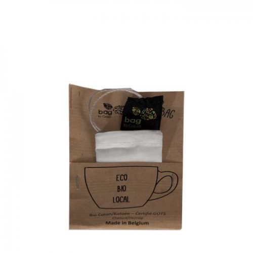 Infusette à thé en lin  (Bag to green)