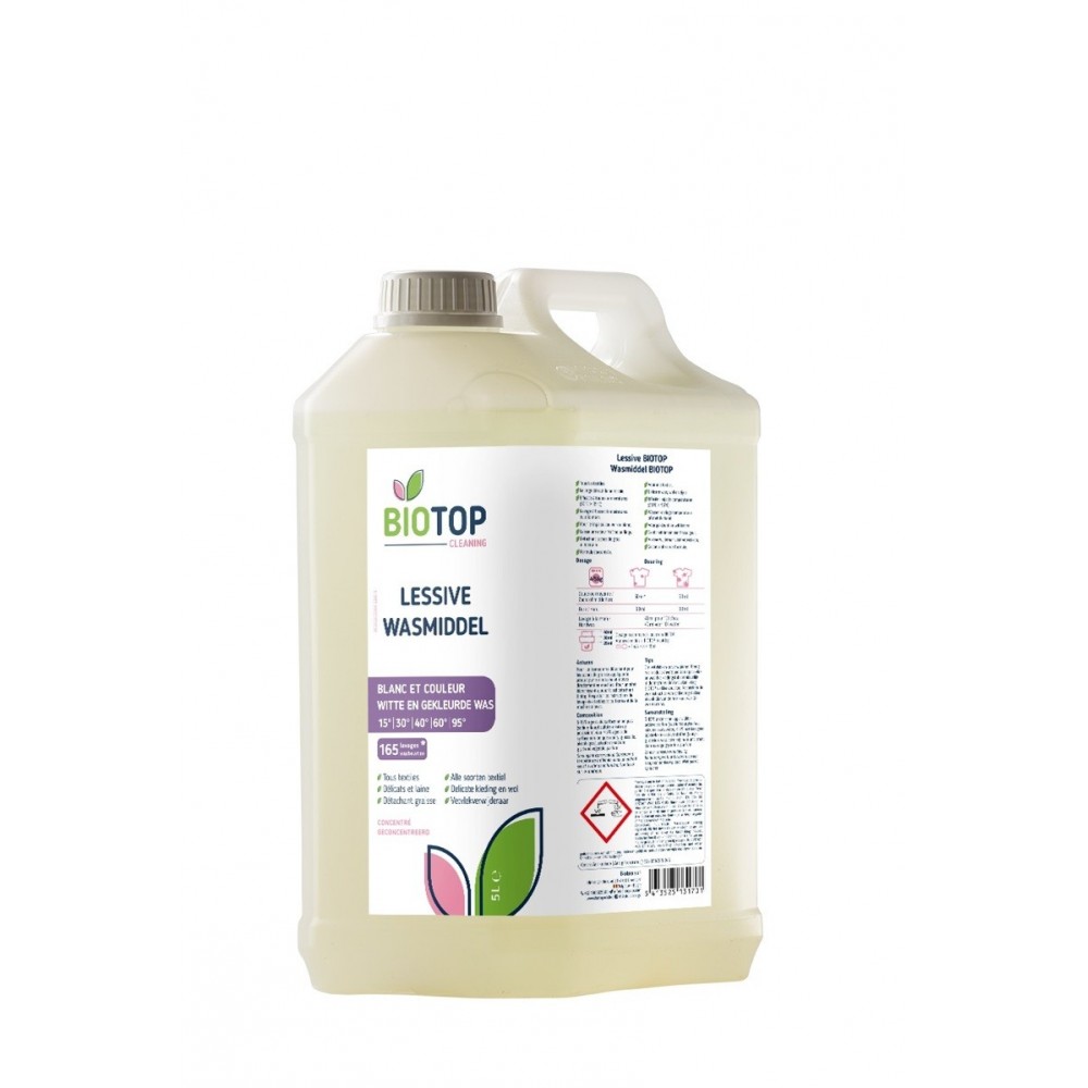 Lessive liquide 5 L (Biotop)