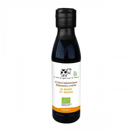 Crème balsamique bio 250 ml (La vache qui regarde passer les trains) 