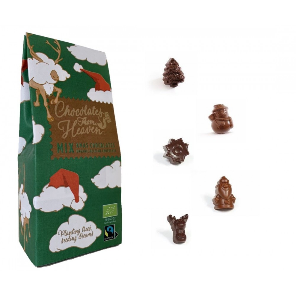 Chocolat noir 72% avec orange bio 100 g (Chocolate from Heaven)
