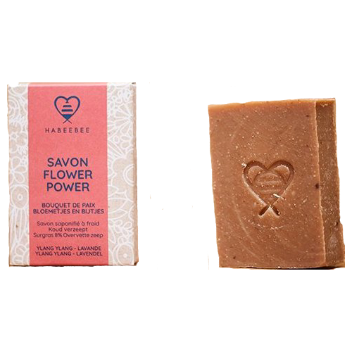 Savon flower power 100 g (Habeebee)