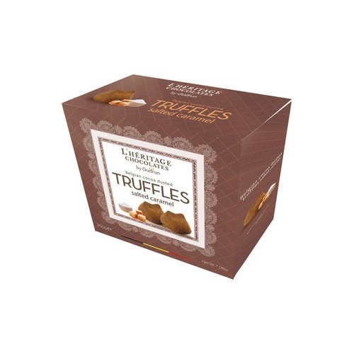 Chocolade truffels met gezouten karamel 200 g 