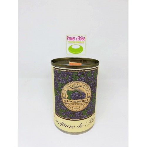 Bougie artisanale mûres (Zeste de Patine)