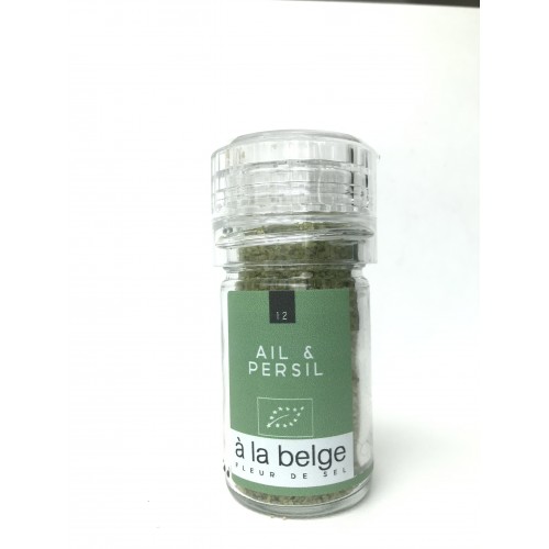 Fleur de sel met knoflook en peterselie 30 g (A la belge)