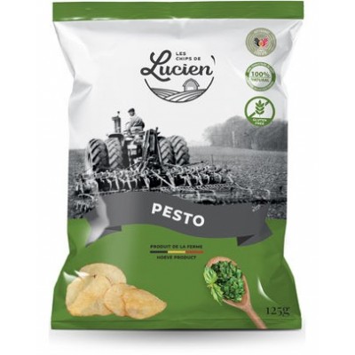 Les chips de Lucien pesto 125 g
