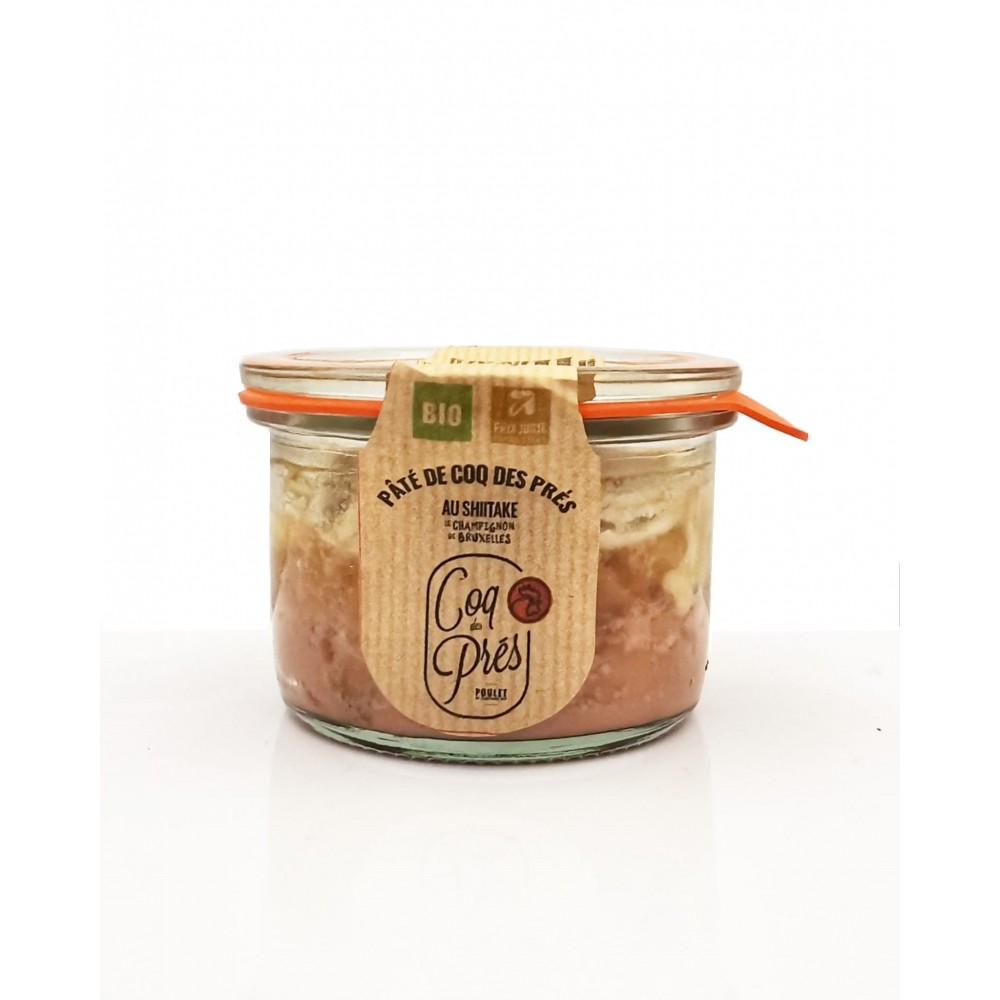 Pâté Shiitake 125 g(Coq des Prés)